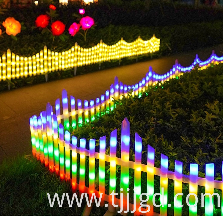 Solar Fence Lights Bright